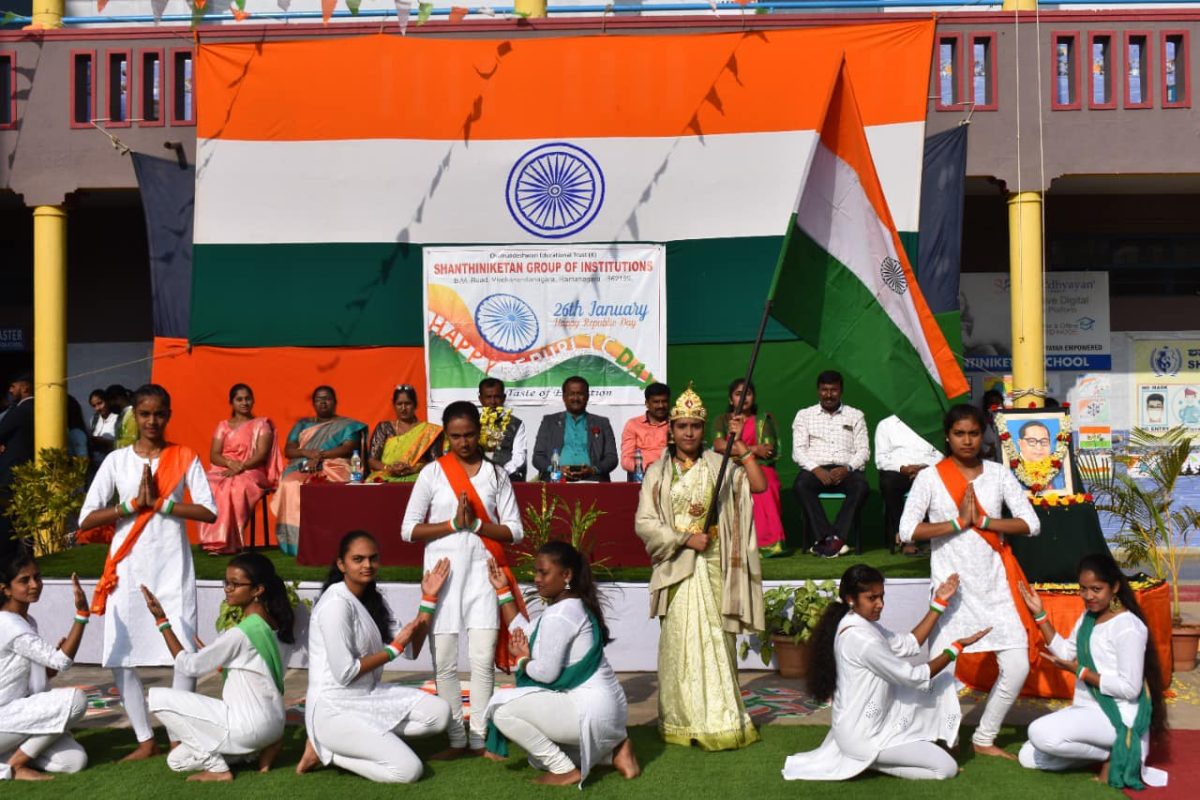 Republic day Shanthiniketan Group of Institutions