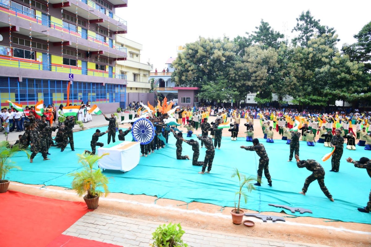 75th Independence day celebration Shanthiniketan Group of Institutions