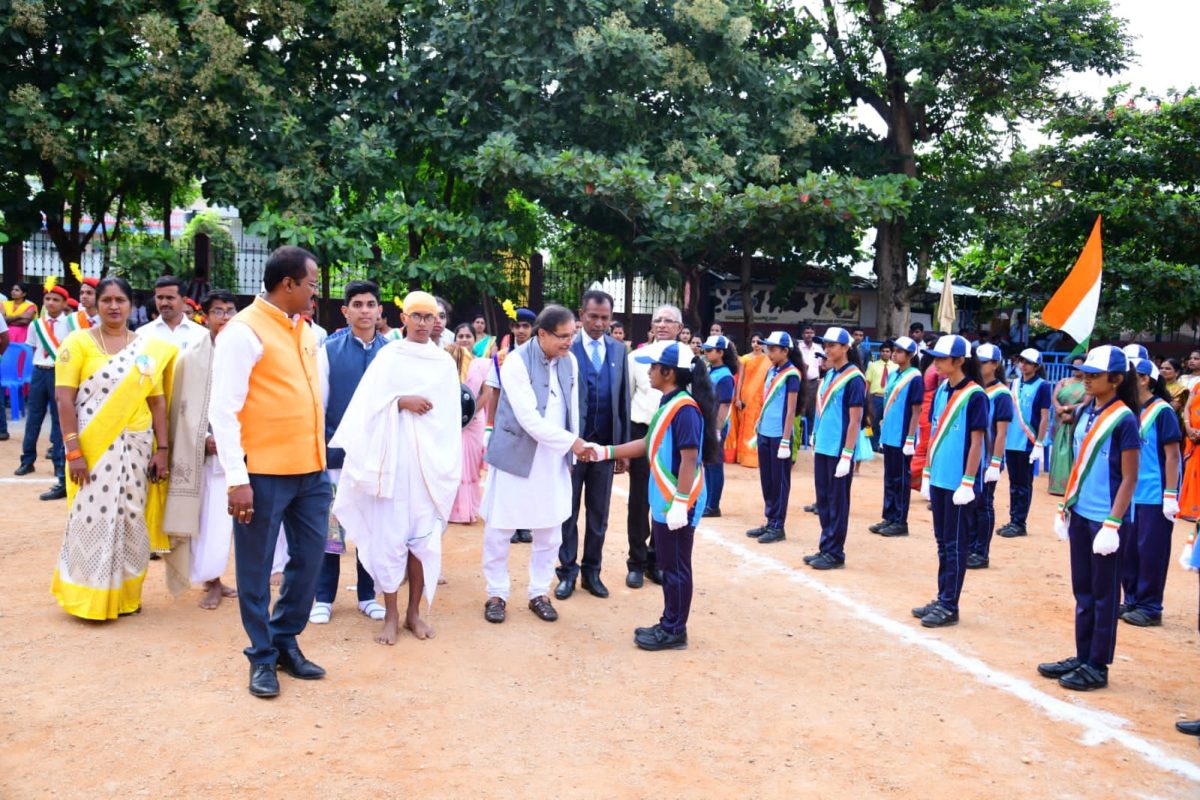 75th Independence day celebration Shanthiniketan Group of Institutions