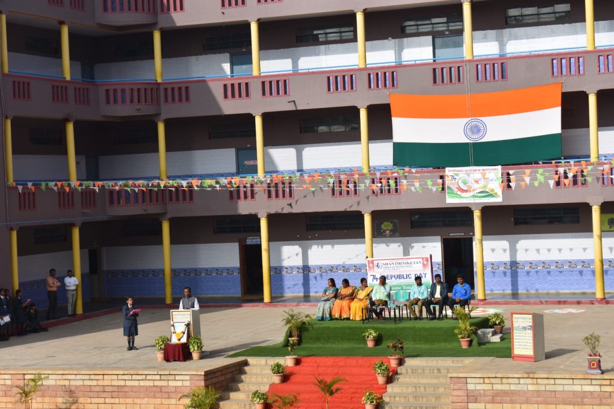 Republic day Shanthiniketan Group of Institutions