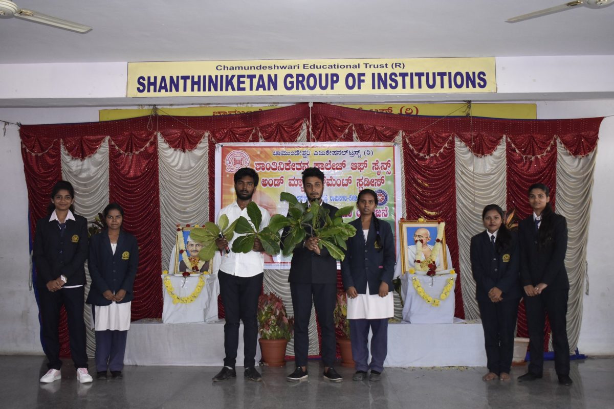 Gandhi jayanthi Shanthiniketan Group of Institutions