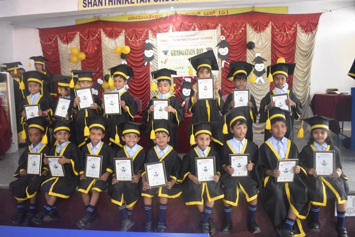Graduation day Shanthiniketan Public school