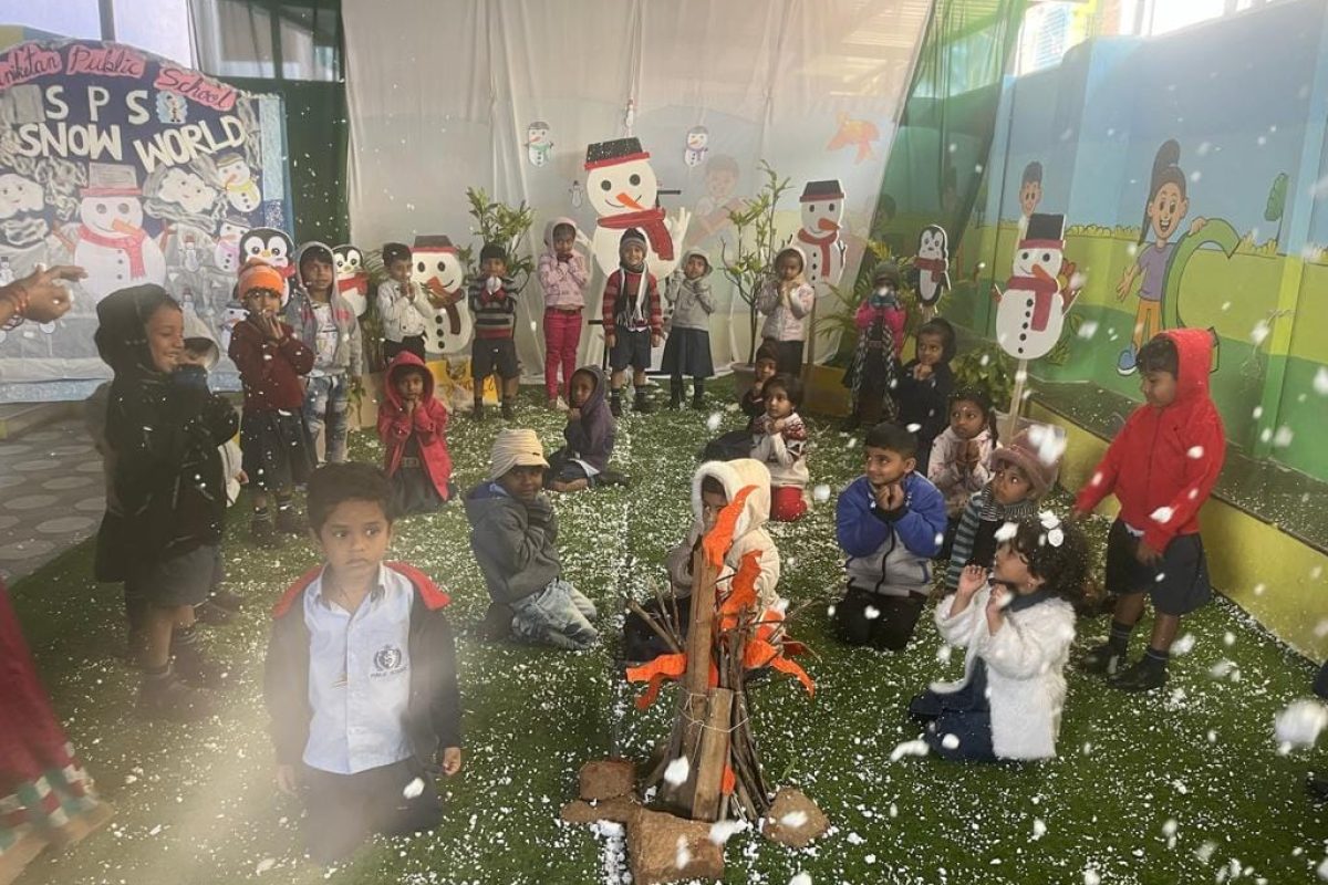 Snow day Shanthiniketan Montessori